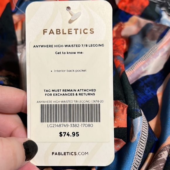 Fabletics Legging- multi - Picture 4 of 4